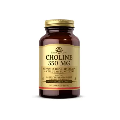 Productafbeelding van Solgar choline 350 mg (100 caps.) 5887