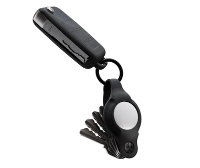 Zdjęcie produktu dla Organizer do kluczy z etui na AirTag KeySmart Air Flex Czarny 1 sztuka