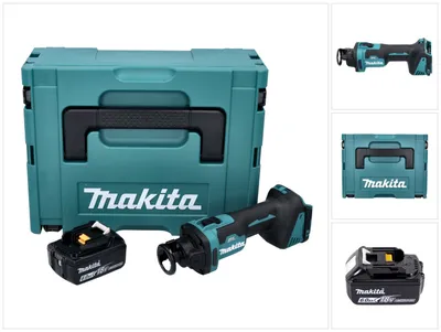Produktbild von Makita DCO 181 G1J Akku Rotationsschneider 18 V 32000 U/min Brushless + 1x Akku 6,0 Ah + Makpac - ohne Ladegerät