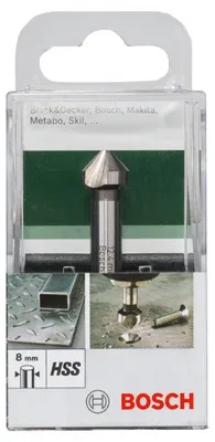 Produktbild von Kegelsenker HSS 3-Schneiden, DIN 335 D= 12,4 mm; M 6