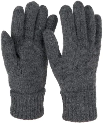 Produktbild von styleBREAKER Damen Strickhandschuhe mit Zopfstrickmuster, warme Winter Fingerhandschuhe, vielseitige Farben 09010051