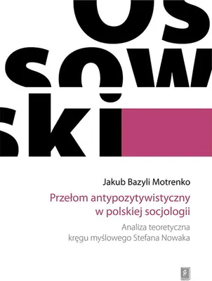 Produktbild von Przełom antypozytywistyczny w polskiej socjologii
