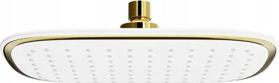 Immagine prodotto di Mexen D-49 soffione doccia 25x19 cm, bianco/oro - 79749-25
