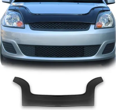 Image de Déflecteurs de vent Pluie D'air pour Ford Fiesta MK5 2002-2008 Noir 2x
