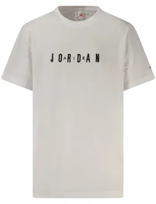 Imagen del producto de Camiseta Jordan De Manga Corta Para Niños, Blanca