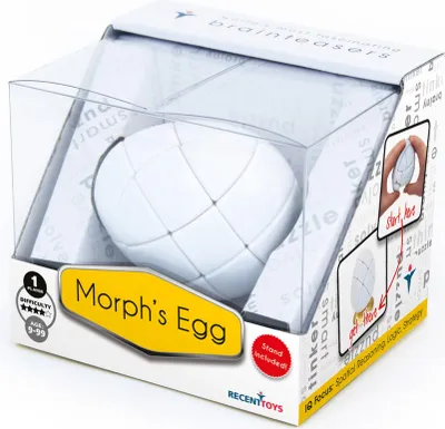 Produktbild von Recent Toys Denkspiel Gehirntrainer Puzzle Morphs Egg weiß