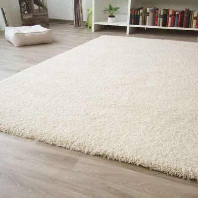 Produktbild von Shaggy Hochflor Teppich Chamonix Langflor in Creme, Größe: 200x290 cm