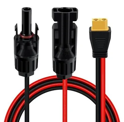 Zdjęcie produktu dla Kabel solarny XT60 12 awg miedź przedłużacz paneli słonecznych adapter