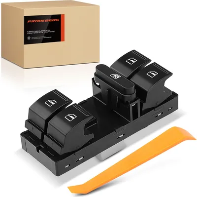 Produktbild von Frankberg 1x Fensterheberschalter Fahrerseitig für VW Golf Polo Amarok Jetta Seat Altea Toledo