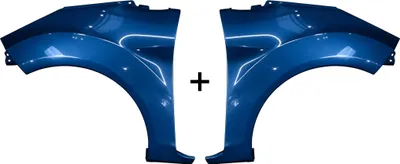 Zdjęcie produktu dla Błotnik FORD FIESTA MK7 lewy + prawy 6DVC Ocean 08-17 Nowo lakierowany