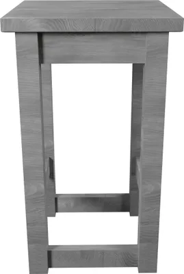 Obrázek produktu pro Rustikální 60 cm | Grey Teak Stool Seat Stool Dřevěná stolička Květinová stolička Side Table Deco