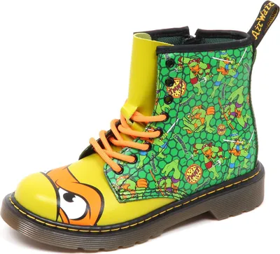 Produktbild von D9864 amphibisch Kind grün DR. MARTENS MIKEY Stiefel Kind