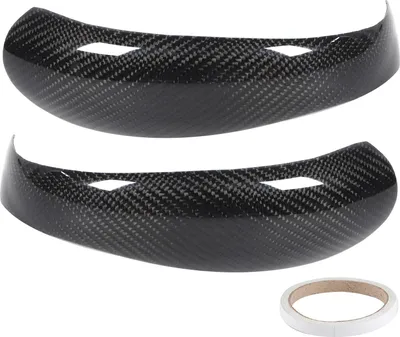 Image de 2pcs Couverture de rétroviseur Add-an Capuchon en fibre de carbone pour Boxster/Cayman 911 997.1 987.1 (2005-2008)