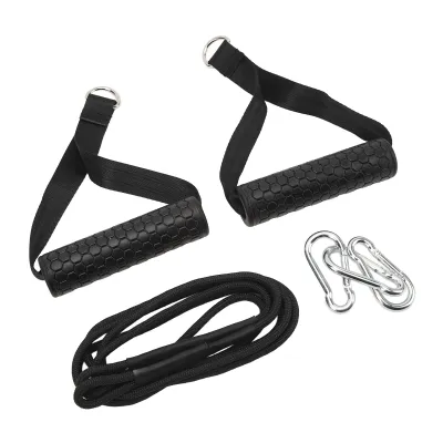 Obrázok produktu pre Triceps Pull Down Rope, Gym Triceps Strap, Pull Down Cables, Cvičenie Grip Handle Rope, Long Triceps Rope, Cable Machine Handle Strap