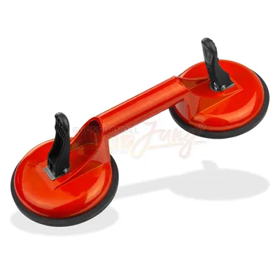 Produktbild von Alu Glasheber Glassauger Gummisauger Scheibenheber Doppel - Saugheber 100 kg