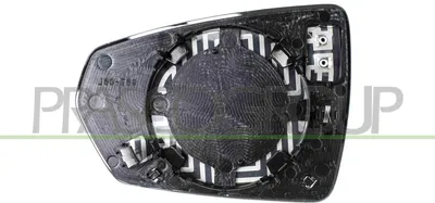 Produktbild von PRASCO Spiegelglas Außenspiegel Rechts für VW POLO (AW1, BZ1) Beheizbar Konvex VG0257503