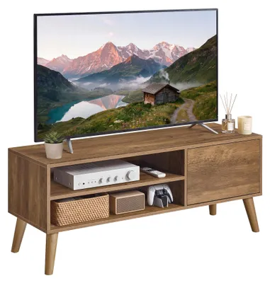 Immagine prodotto di VASAGLE, mobile TV, basso mobile porta TV, adatto per televisori fino a 55 pollici, 120 cm