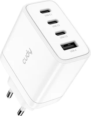 Image de Cudy Charger CH70_EU 65 W z 4 portami