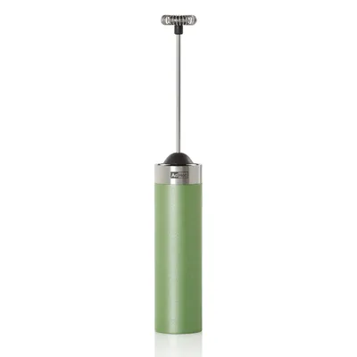 Obrázok produktu pre AdHoc AHM-MS24, Handheld electric milk frother, Zelená, Plast, Nerezová oceľ, Tlačidlá, Batérie, AAA
