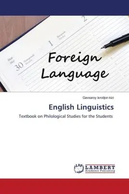 Produktbild von English Linguistics