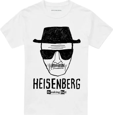 Produktbild von Breaking Bad - T-Shirt für Herren/Damen Uni TV20152 (3XL) (Weiß)