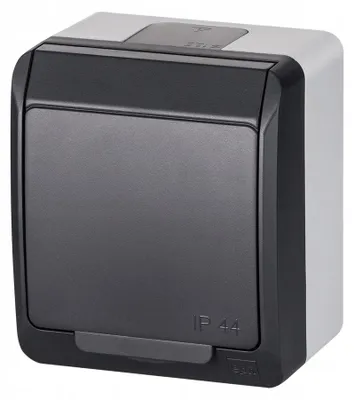 Obrázok produktu pre zásuvka na povrch antracit 250 V 5321-07