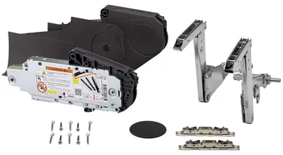 Produktbild von Blum Aventos HS Kraftspeicher Komplettset Typ E – anthrazit, Klappenbeschlag Hochschwenker