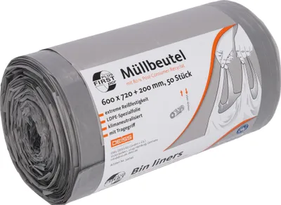 Obrázok produktu pre FIRST PLUS Müllsack 34045 60l gr 50St