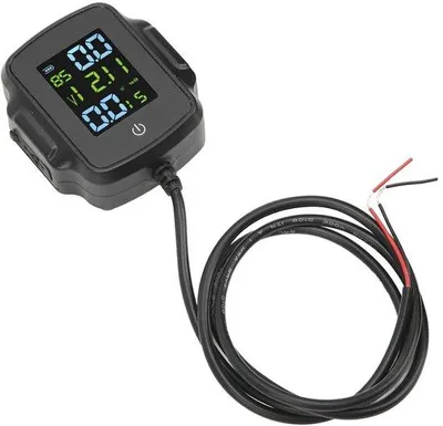 Image de Système TPMS pour moto avec capteurs externes et recharge USB