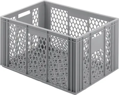 Produktbild von Kunststoffbehälter gelocht 600x400x320mm