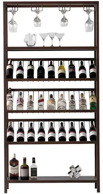 Produktbild von Stilvolles Weinregal Designer Barmöbel Modernes Barzubehör Möbel
