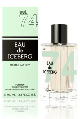 Image de Iceberg - Eau de Iceberg 74 Sparkling Lily Eau de Toilette 100 ml