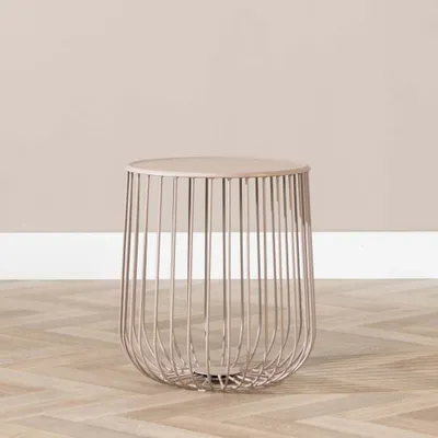 Produktbild von Bronx71 Beistelltisch Tygo Metall taupe