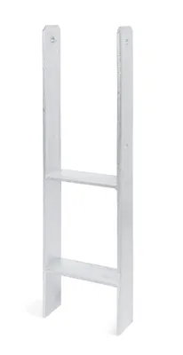 Image de Support de poteau Alberts 213893, galvanisé à chaud, largeur intérieure 141 mm, hauteur totale 600 mm, épaisseur du matériau 6 mm