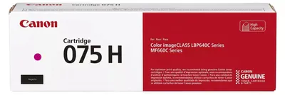 Produktbild von Canon 075 H, 2500 Seiten, Magenta, 1 Stück(e)
