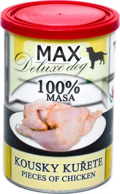 Obrázek produktu pro Konzerva pro psy Falco MAX 400g kousky kuřete