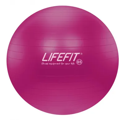Obrázok produktu pre Gymnastická lopta LIFEFIT® ANTI-BURST 65 cm, bordová