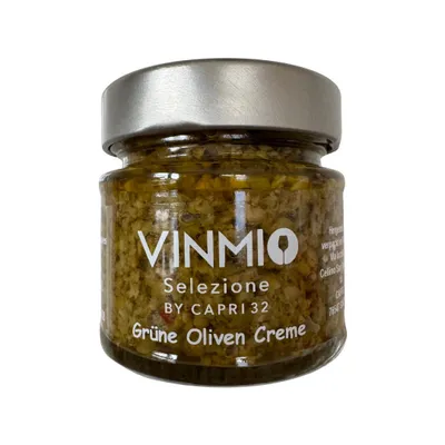 Produktbild von Grüne Olivencreme – VINMIO Selezione by CAPRI32 | Feinkost Aufstrich