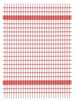 Produktbild von Küchentuch - Geschirrtücher - 100% Baumwolle - 180 g/m2 - 40x60 cm - Hochwertige Geschirrhandtücher - Rot - kariert