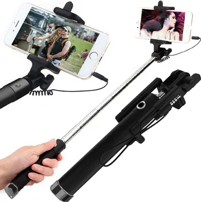Produktbild von Selfie tyč Selfie Stick Stabilný Statív Monopod Mobily Diaľkovým spúšťou Diaľkové ovládanie Rozšíriteľná Holder Android iOS Smartphone 78cm Retoo