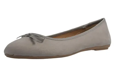 Produktbild von Fitters Footwear Ballerinas in Übergrößen Grau 2.589601 Helen Lt. Grey MF große Damenschuhe