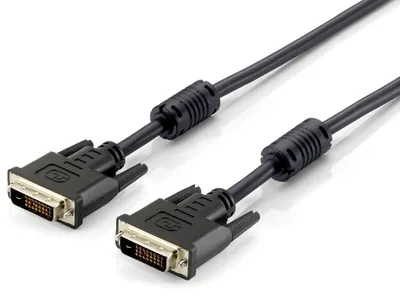 Produktbild von DDC 118935 DVI Videokabel - 5 m - ja - 1 x DVI-D (Dual-Link) Stecker Digital Video - 1 x DVI-D (Dual-Link) Stecker Digital Audio - Schwarz
