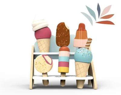 Immagine prodotto di Chiosco di gelato in legno, Speedy Monkey