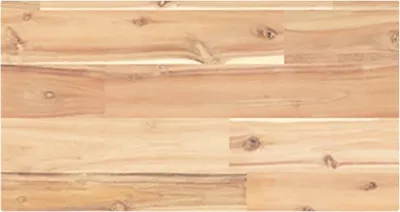 A close-up, straight-on view of a wooden surface made of planks.