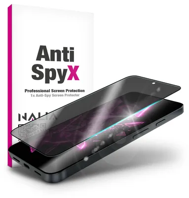 Produktbild von Schutzglas "AntiSpyX" für Google Pixel 11 Pro XL - Displayglas 9H / Anti-Spy Privacy Glas / Diskreter Sichtschutz - Schwarz