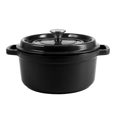 Produktbild von Eisentopf mit Deckel 2,2 L Vintage Cuisine Schwarz