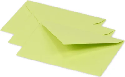 Produktbild von Pollen by Clairefontaine Briefumschlag Mini knospengrün 20 Briefumschläge