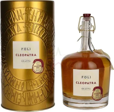 Immagine prodotto di Poli Grappa Cleopatra Amarone Oro 40.00 %  0,70 lt.