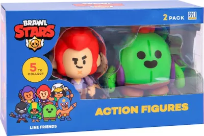 Image de P.M.I Kids World BRAWL STARS S1 FIGURES D'ACTION 11cm - 2 PACK VER.A