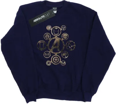 Produktbild von Marvel - "Avengers Infinity War" Sweatshirt für Damen BI7066 (M) (Marineblau)